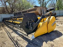 Salvage trucks for sale at Wichita, KS auction: 2012 New Holland 2012 Newholland 740CF Flex Draper Head