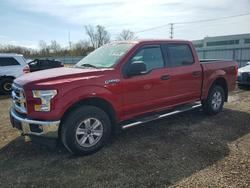 Salvage trucks for sale at Chicago Heights, IL auction: 2017 Ford F150 Supercrew