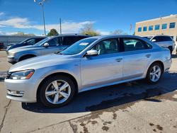 2015 Volkswagen Passat s en venta en Littleton, CO