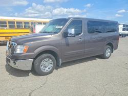 Salvage cars for sale from Copart Woodhaven, MI: 2016 Nissan NV 3500 HD SL