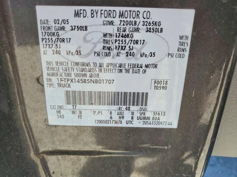 2005 Ford F150
