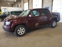 Salvage trucks for sale at Blaine, MN auction: 2007 Honda Ridgeline RTL