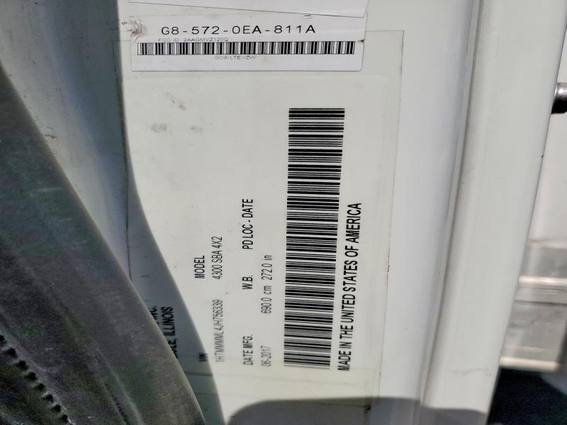 2018 International 4300 BOX Truck