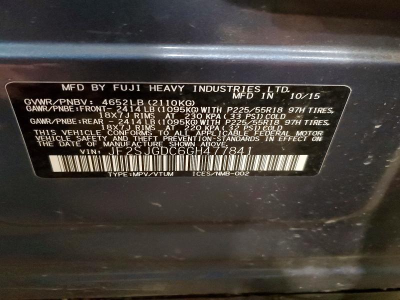 2016 Subaru Forester 2.0xt Premium