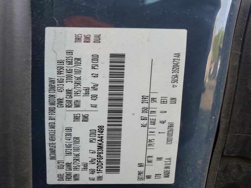 2021 Ford Transit Delivery Van