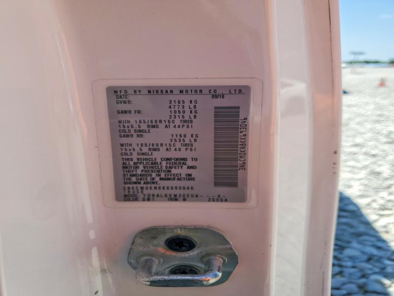 2019 Nissan NV200 2.5S/2.5SV