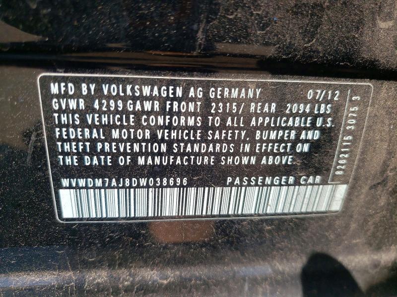 2013 Volkswagen Golf