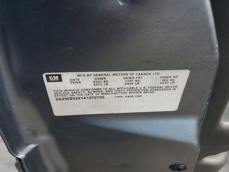 2004 Pontiac Grand Prix GT2