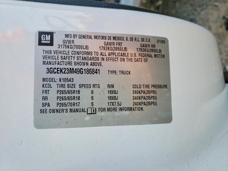 2009 Chevrolet Silverado K1500 LT