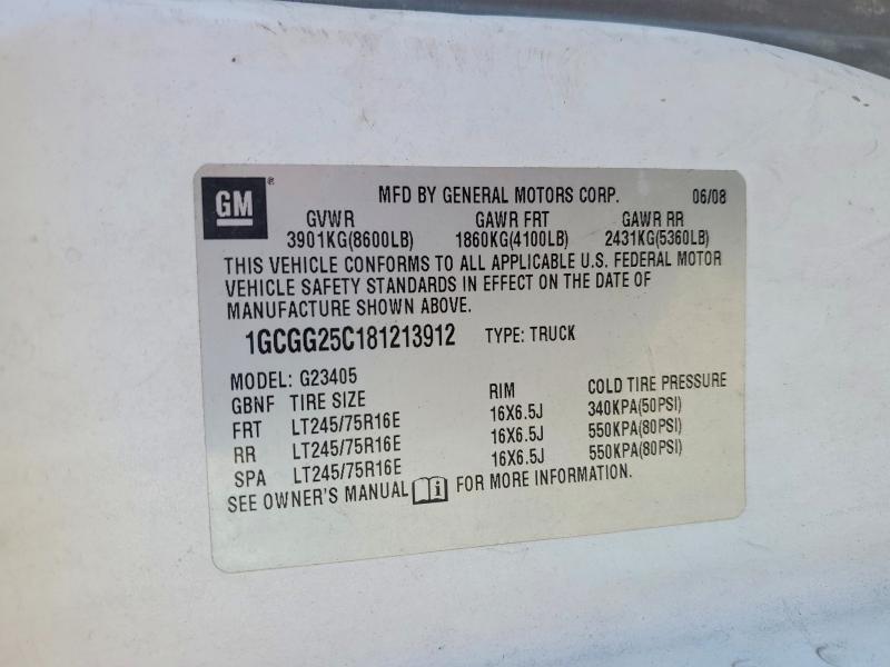 2008 Chev Express G2500