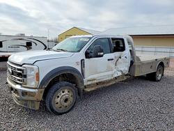 Ford salvage cars for sale: 2024 Ford F550 Super Duty Flatbed Truck