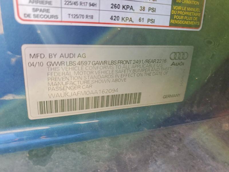 2010 Audi A3 Premium Plus