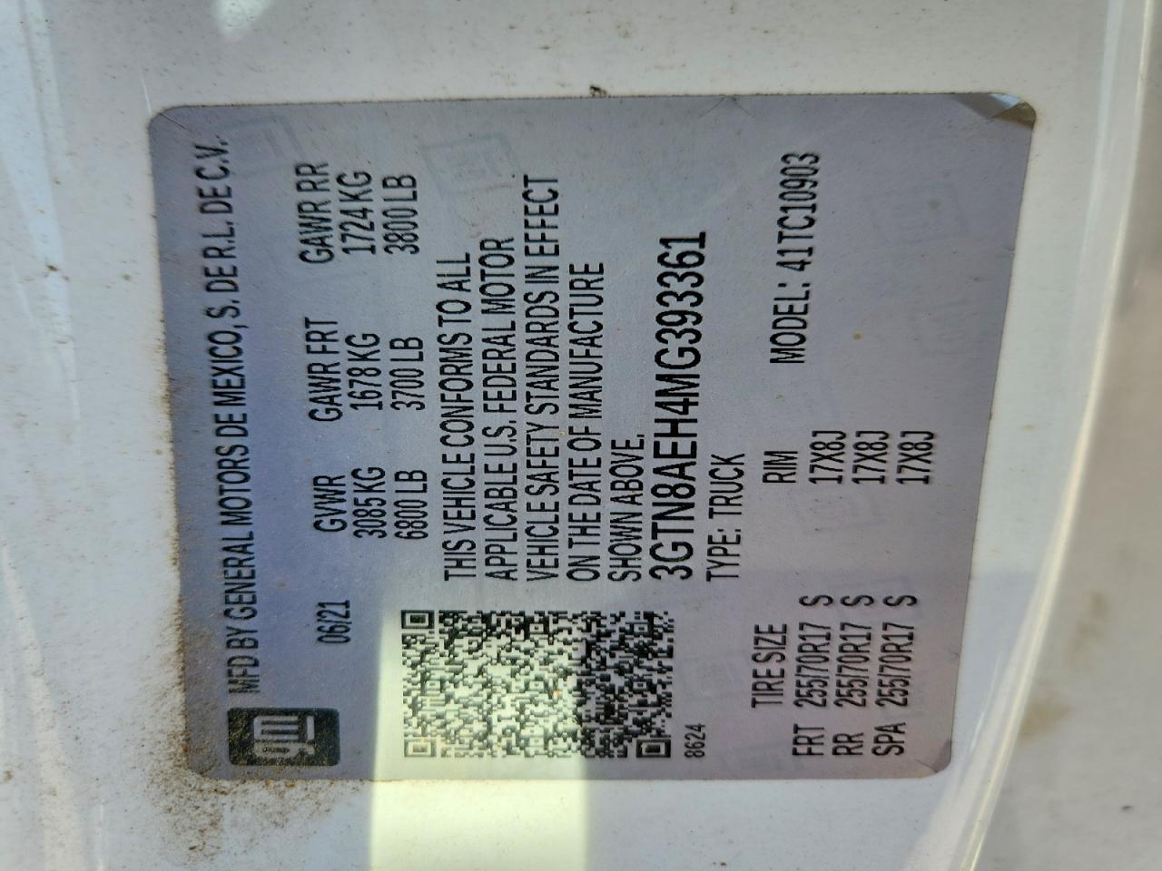 2021 GMC Sierra C1500