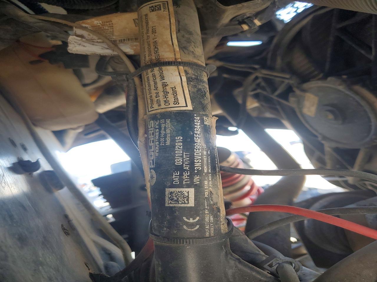 2015 Polaris RZR XP 1000 EPS Utility Vehicle