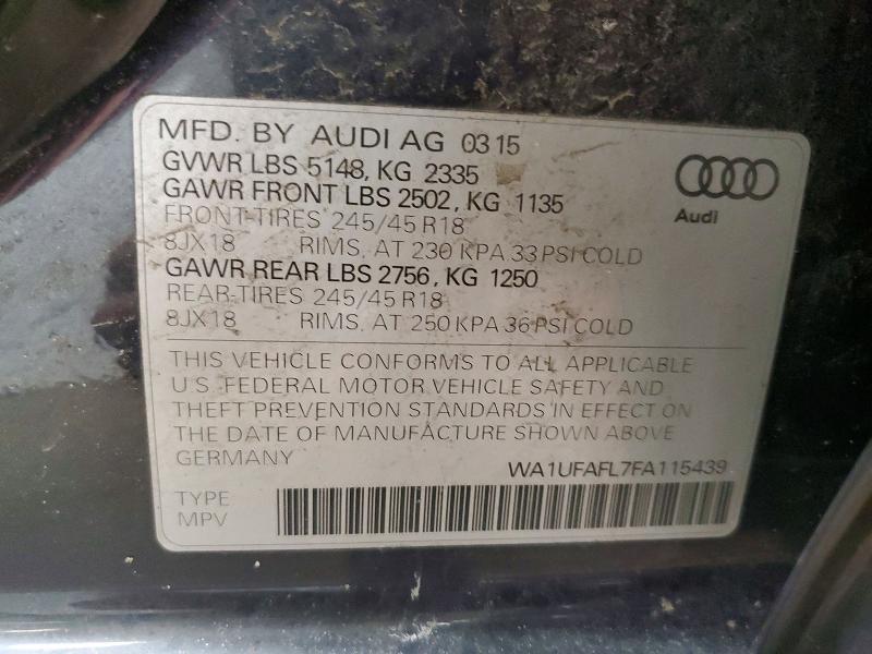 2015 Audi A4 Allroad Premium Plus