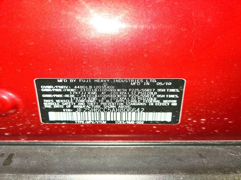 2010 Subaru Forester 2.5x Premium