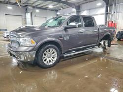 Salvage trucks for sale at Ham Lake, MN auction: 2014 Dodge RAM 1500 Longhorn