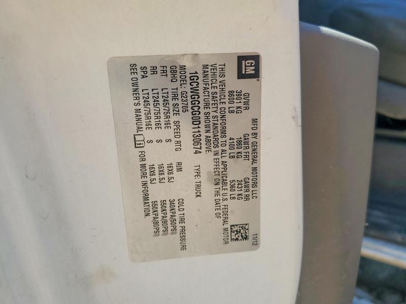 2013 Chev Express G2500