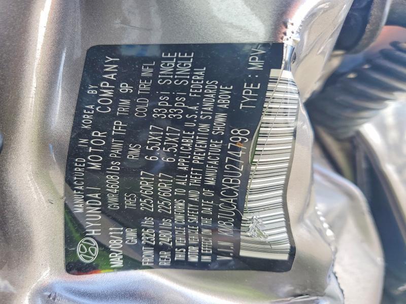 2011 Hyundai Tucson gls