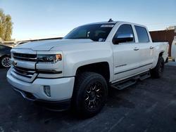 Salvage trucks for sale at North Las Vegas, NV auction: 2018 Chevrolet Silverado K1500 LTZ