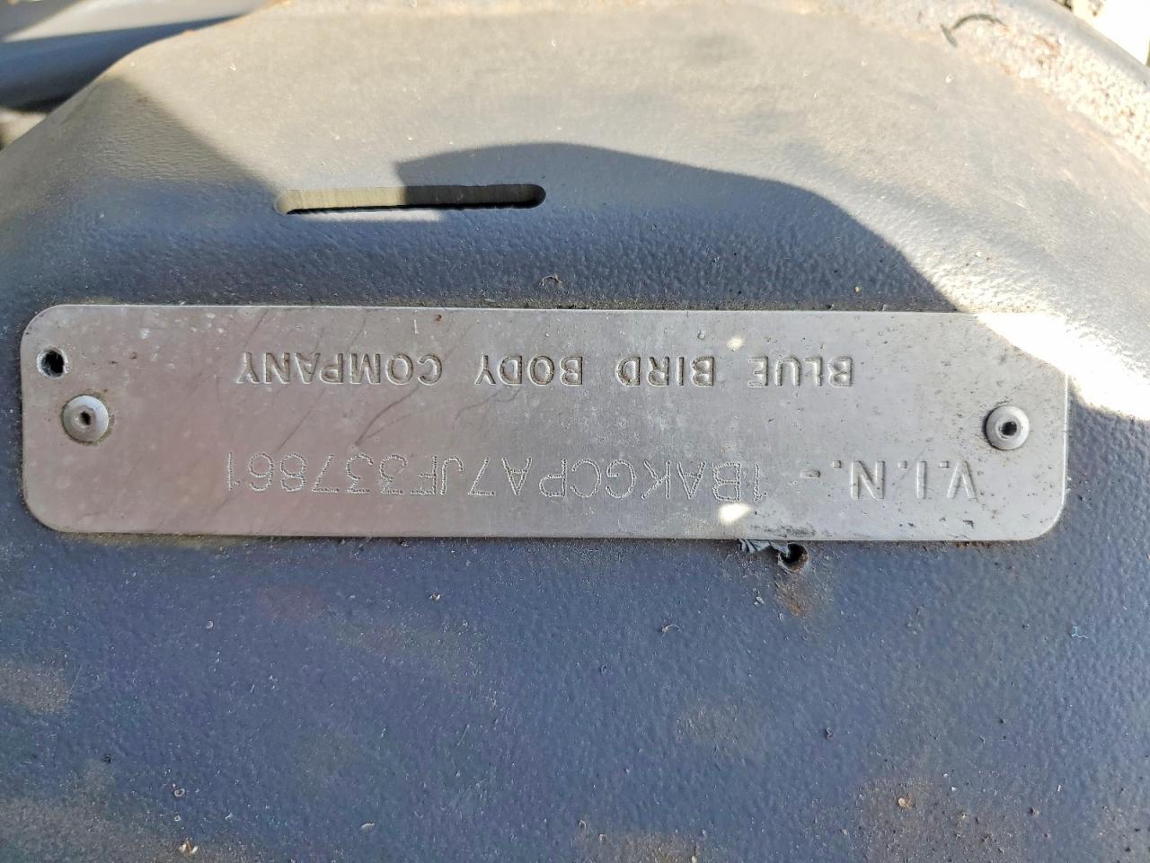 2018 Bluebird BB650-School Bus