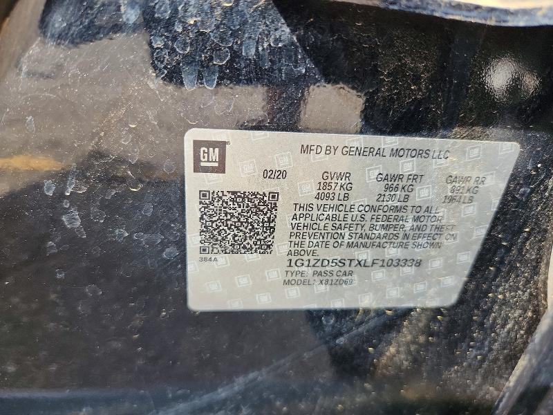 2020 Chevrolet Malibu lt