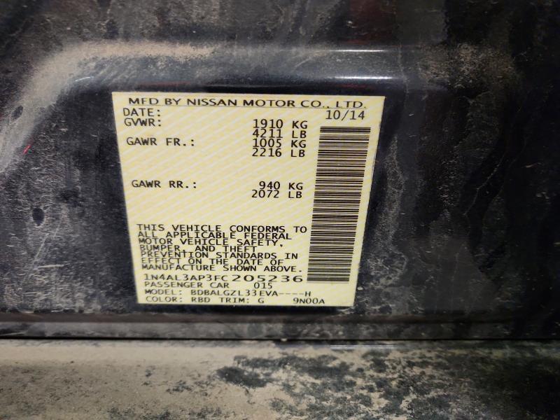 2015 Nissan Altima 2.5 s