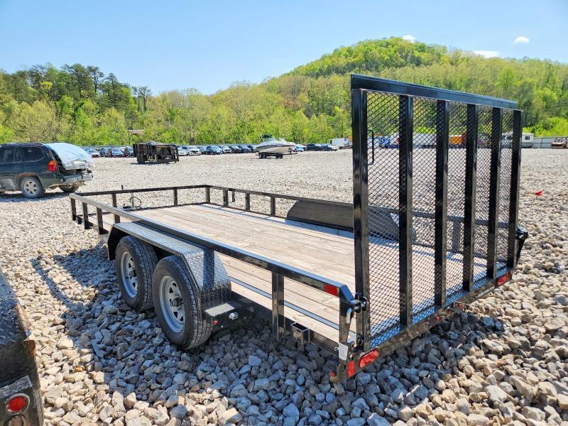 2023 Sure-Trac ST8216TAT-B-070 Utility Trailer