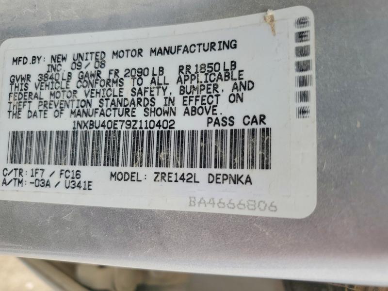 2009 Toyota Corolla xle