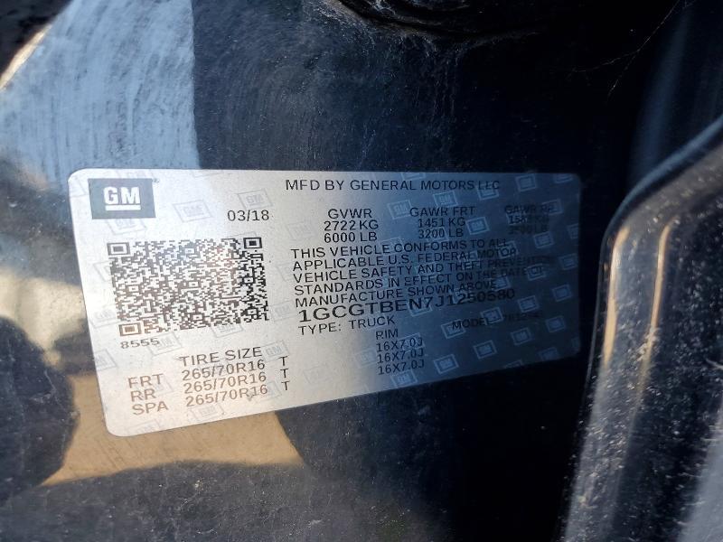 2018 Chev Colorado