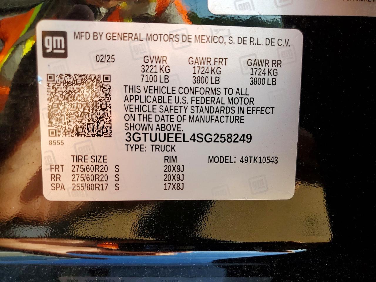 2025 GMC Sierra K1500 AT4