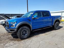 Ford salvage cars for sale: 2017 Ford F150 Raptor