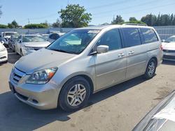 Honda Odyssey Vehiculos salvage en venta: 2007 Honda Odyssey exl