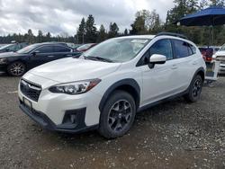 Subaru salvage cars for sale: 2018 Subaru Crosstrek Premium