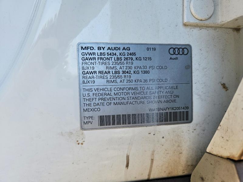 2019 Audi Q5 Premium Plus