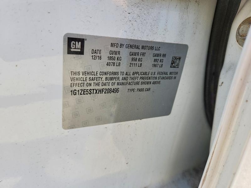 2017 Chevrolet Malibu lt