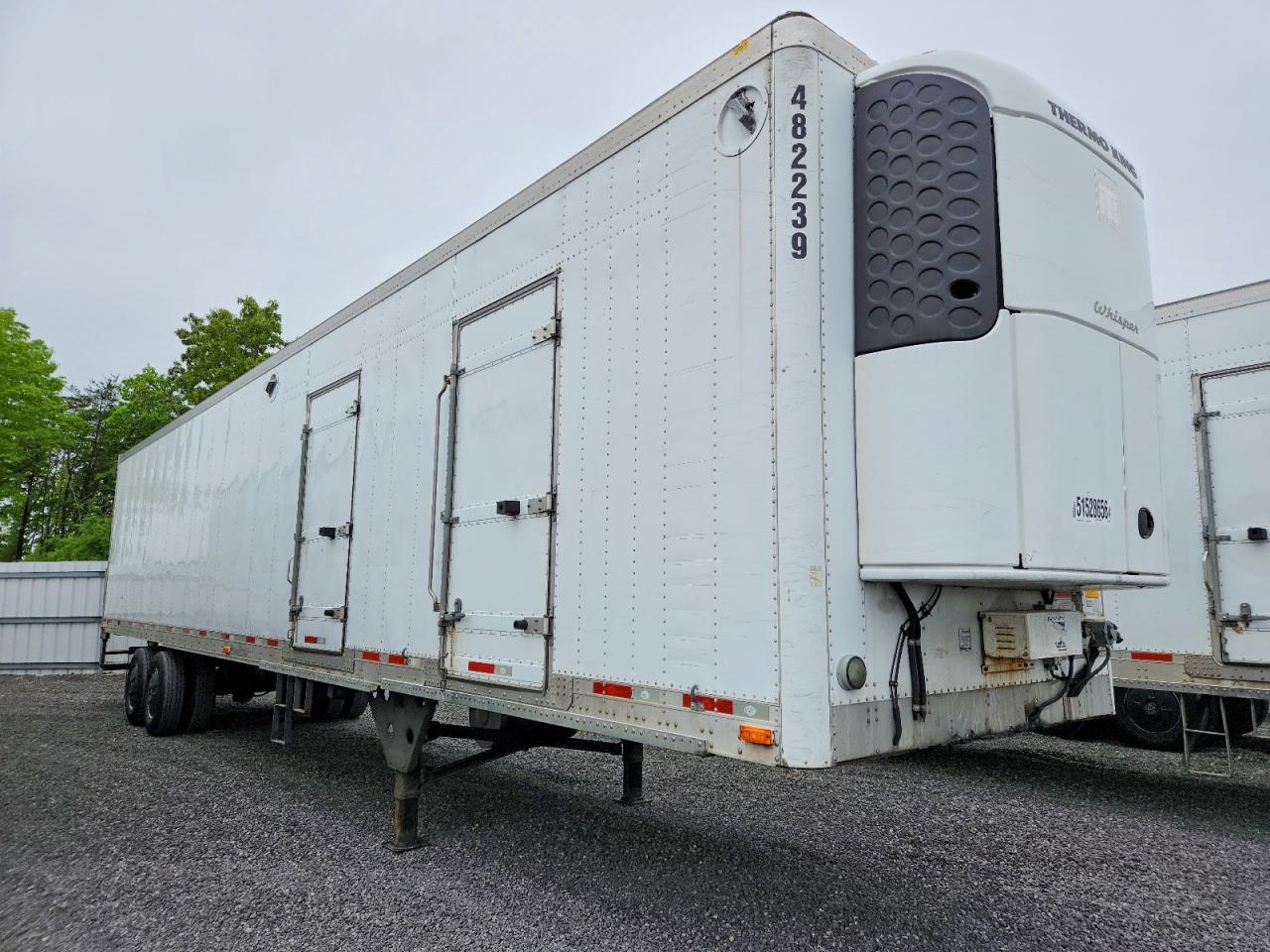 2015 Utility VS2RA Refrigerated Van Trailer