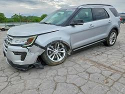 Ford salvage cars for sale: 2018 Ford Explorer xlt