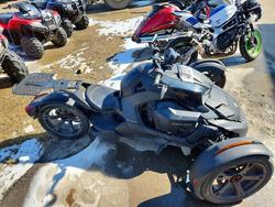Salvage motorcycles for sale at Nisku, AB auction: 2021 Can-Am Ryker