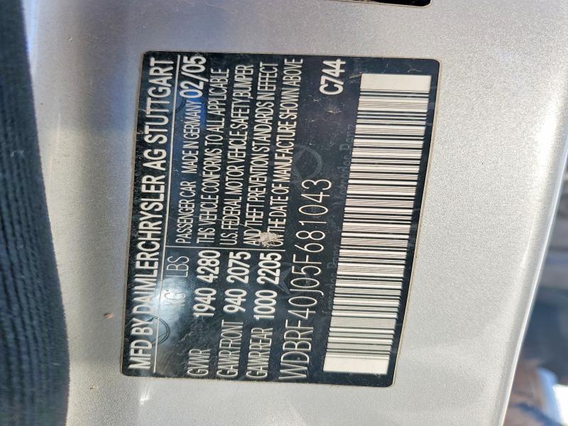 2005 Mercedes-Benz Cla-class