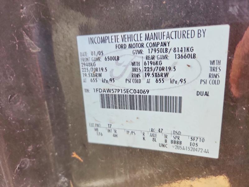 2005 Ford F550 Super Duty