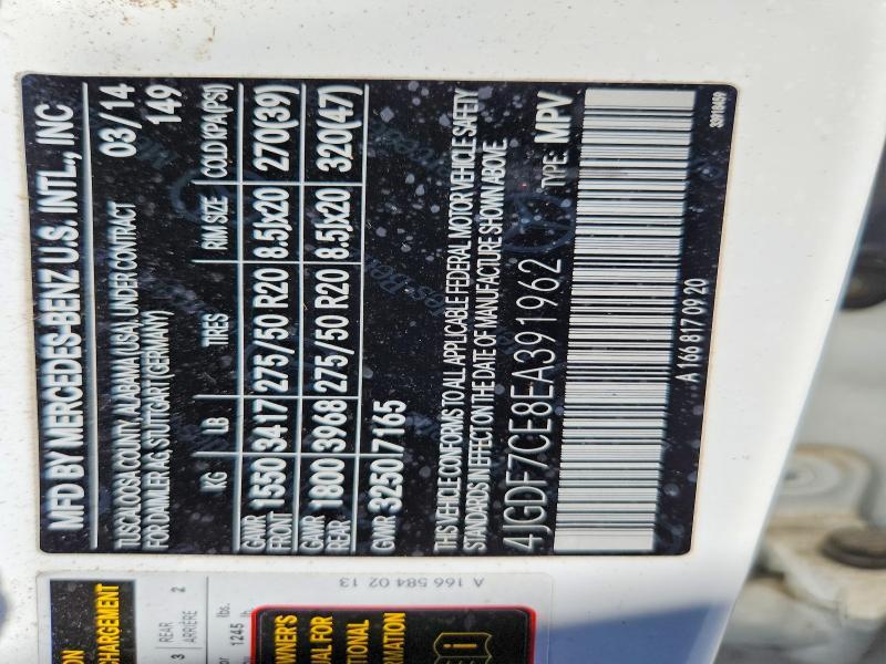 2014 Mercedes-Benz Gl 450 4matic