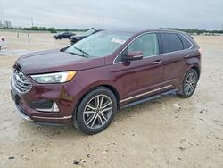Ford salvage cars for sale: 2019 Ford Edge Titanium