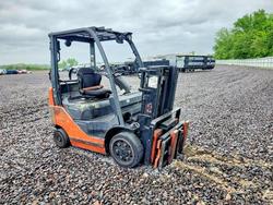 Salvage trucks for sale at Kansas City, KS auction: 2014 Toyota 2014 Toyt Forklift