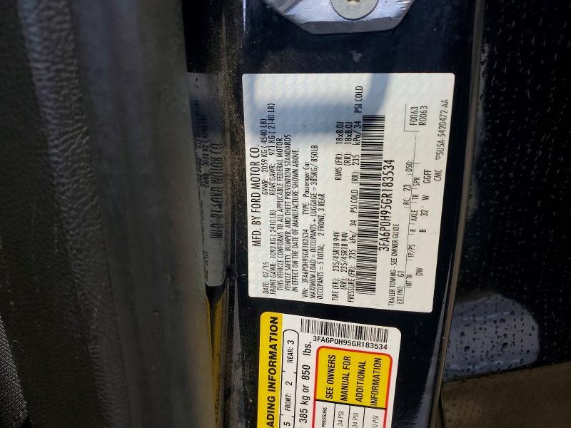 2016 Ford Fusion se