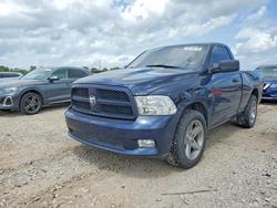 Salvage trucks for sale at Houston, TX auction: 2012 Dodge RAM 1500 ST
