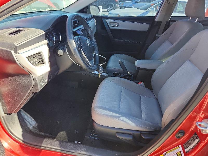 2016 Toyota Corolla le