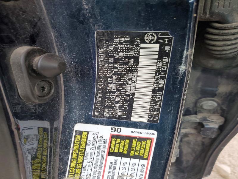 2017 Toyota Corolla le