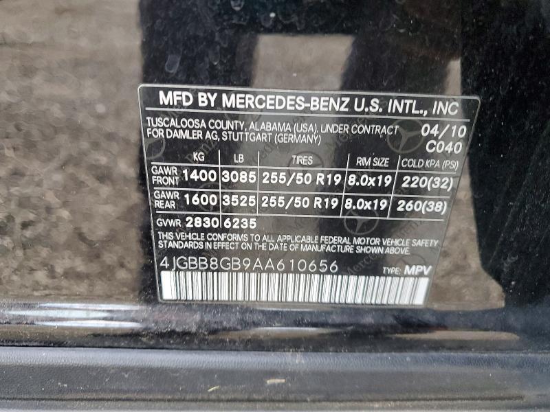 2010 Mercedes-Benz Ml 350 4matic