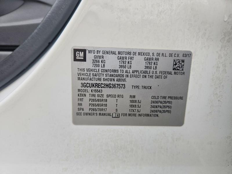 2017 Chevrolet Silverado K1500 LT